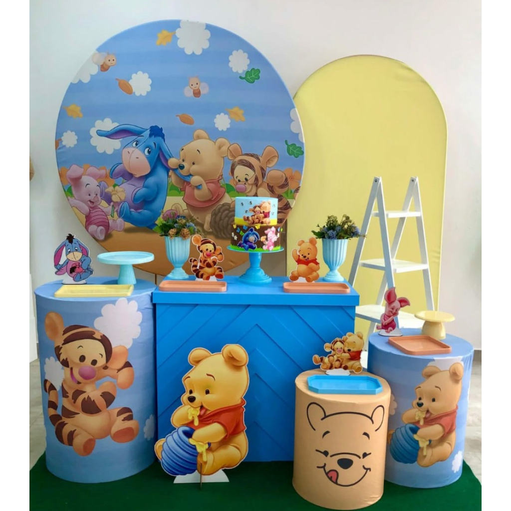 Ursinho Pooh Baby Kit 3 - Creare Decorações 