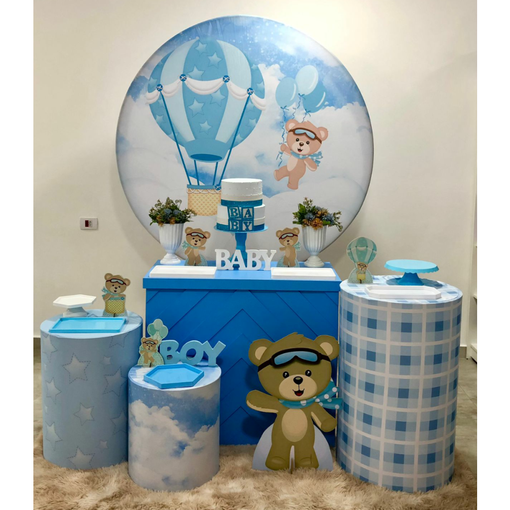 Ursinho Baloeiro - Kit 2 - Creare Decorações 
