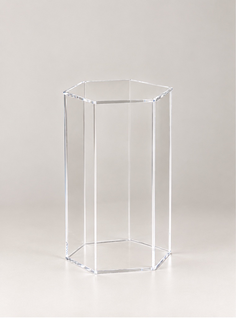 Cubo Sextavado Acrílico M - Creare Decorações 
