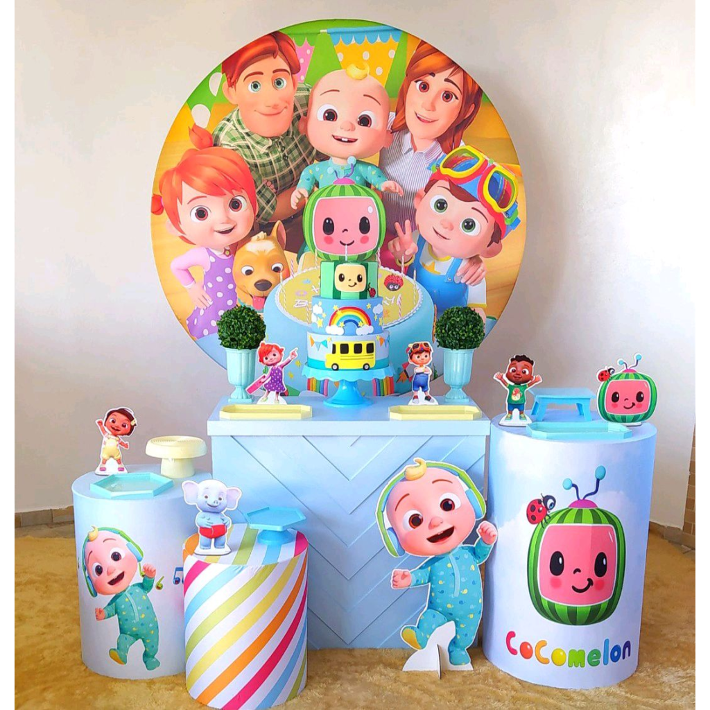 Cocomelon - Kit 2 - Creare Decorações 