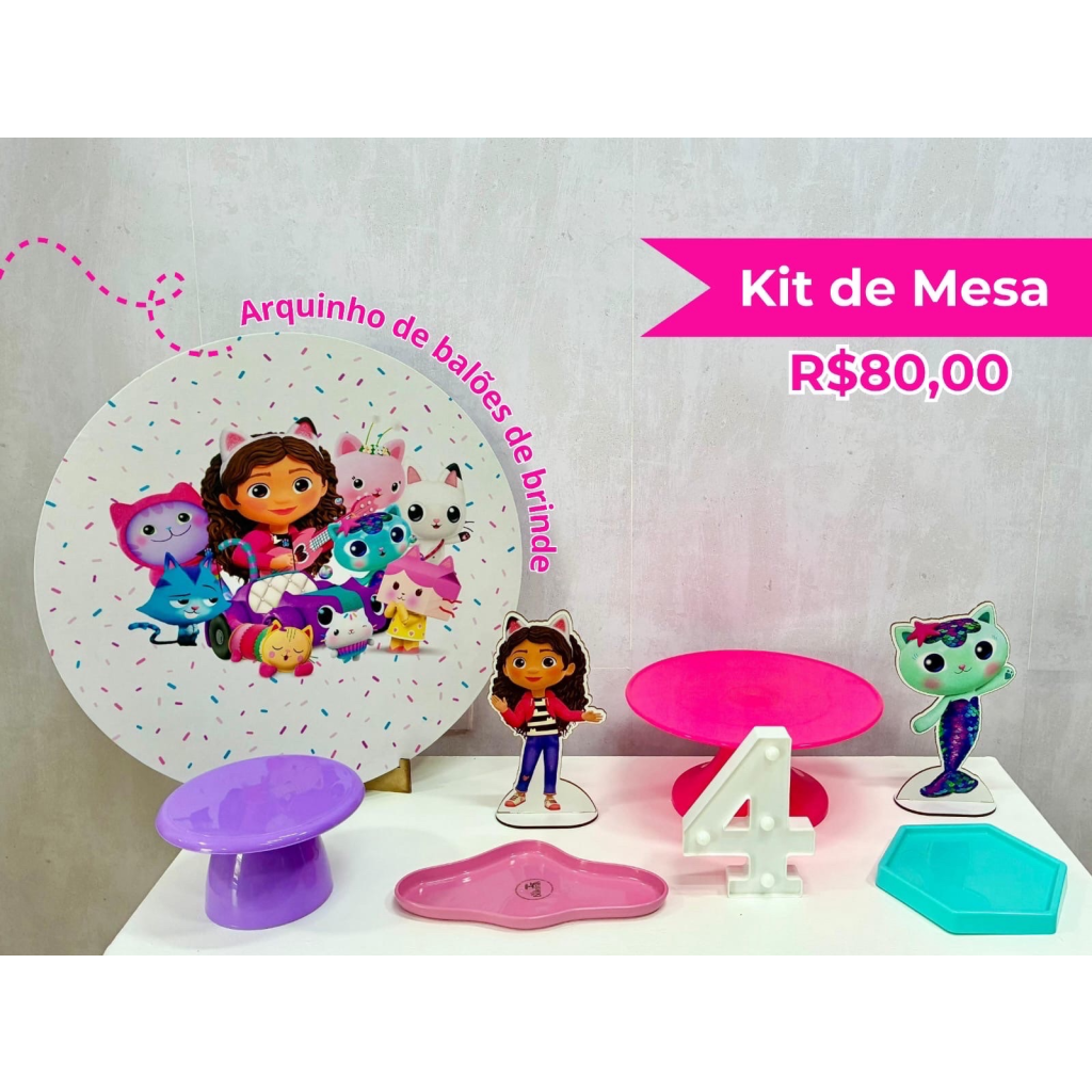 A Casa Mágica da Gabby - Creare Decorações 