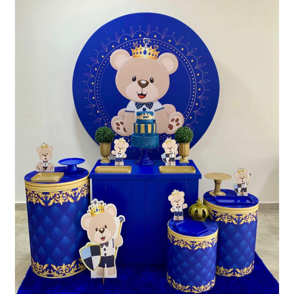 Ursinho Príncipe - Kit 2 - Creare Decorações 
