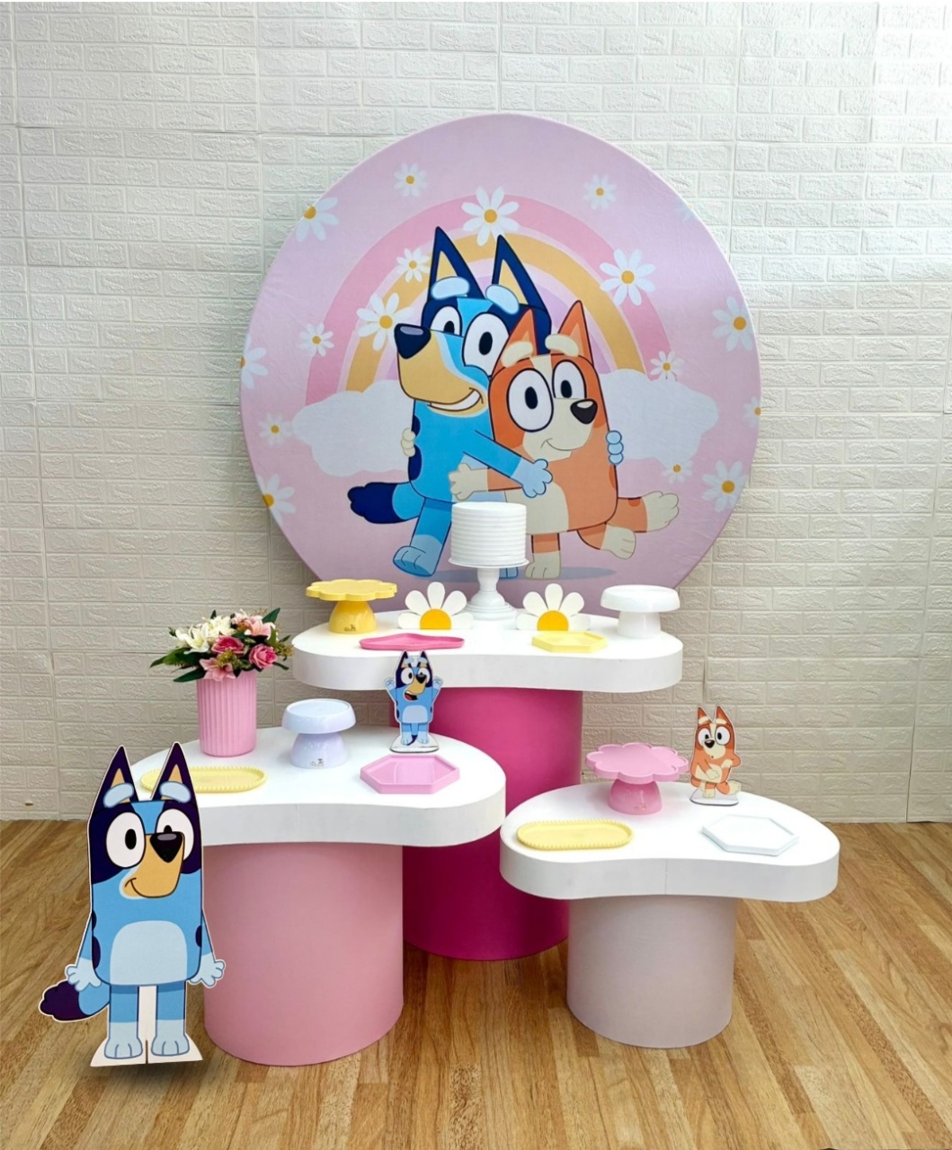 Bluey Rosa - Coleção Orgânica P - Creare Decorações 