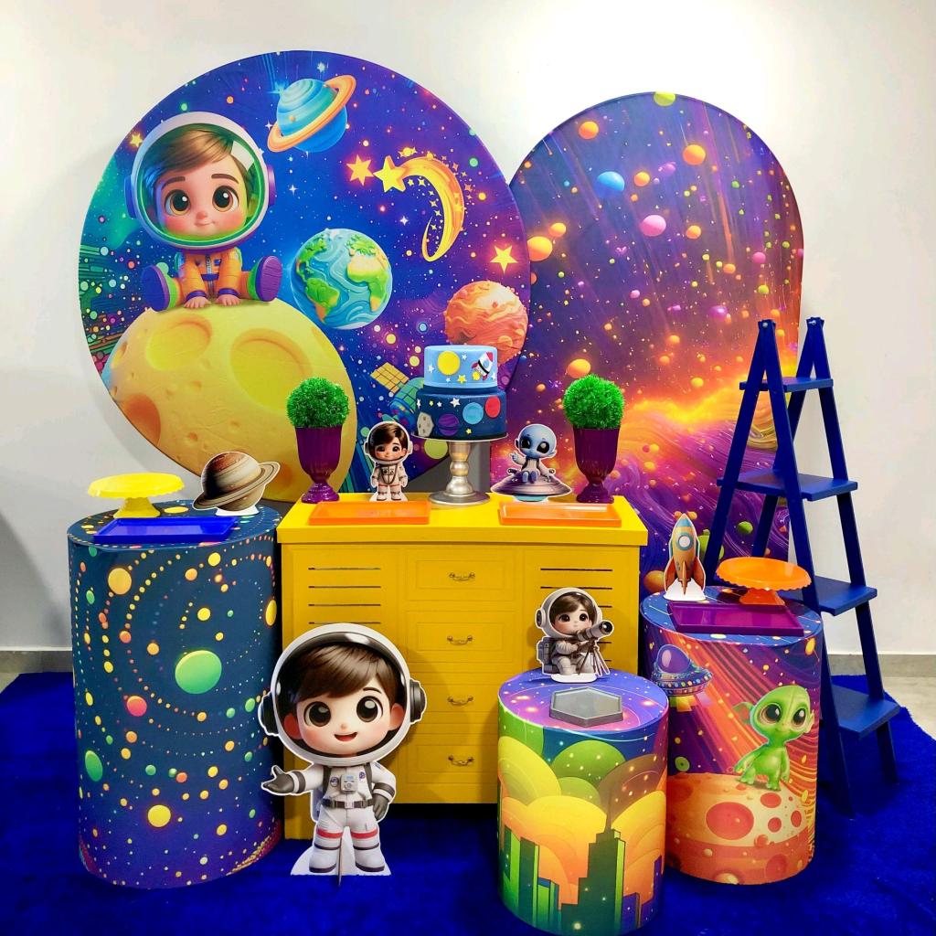 Astronauta Ia - Kit 3 - Creare Decorações 