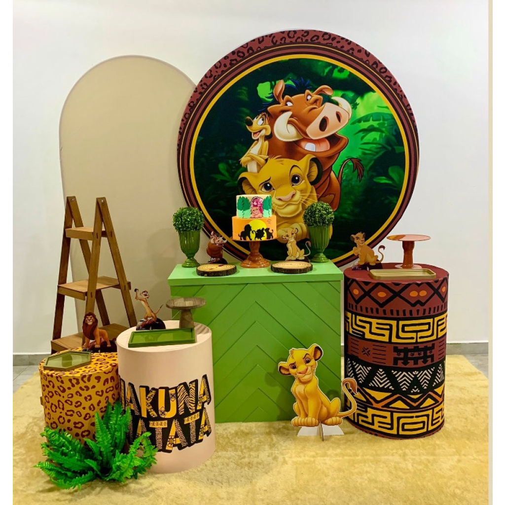 Rei Leão Kit 3 - Creare Decorações 