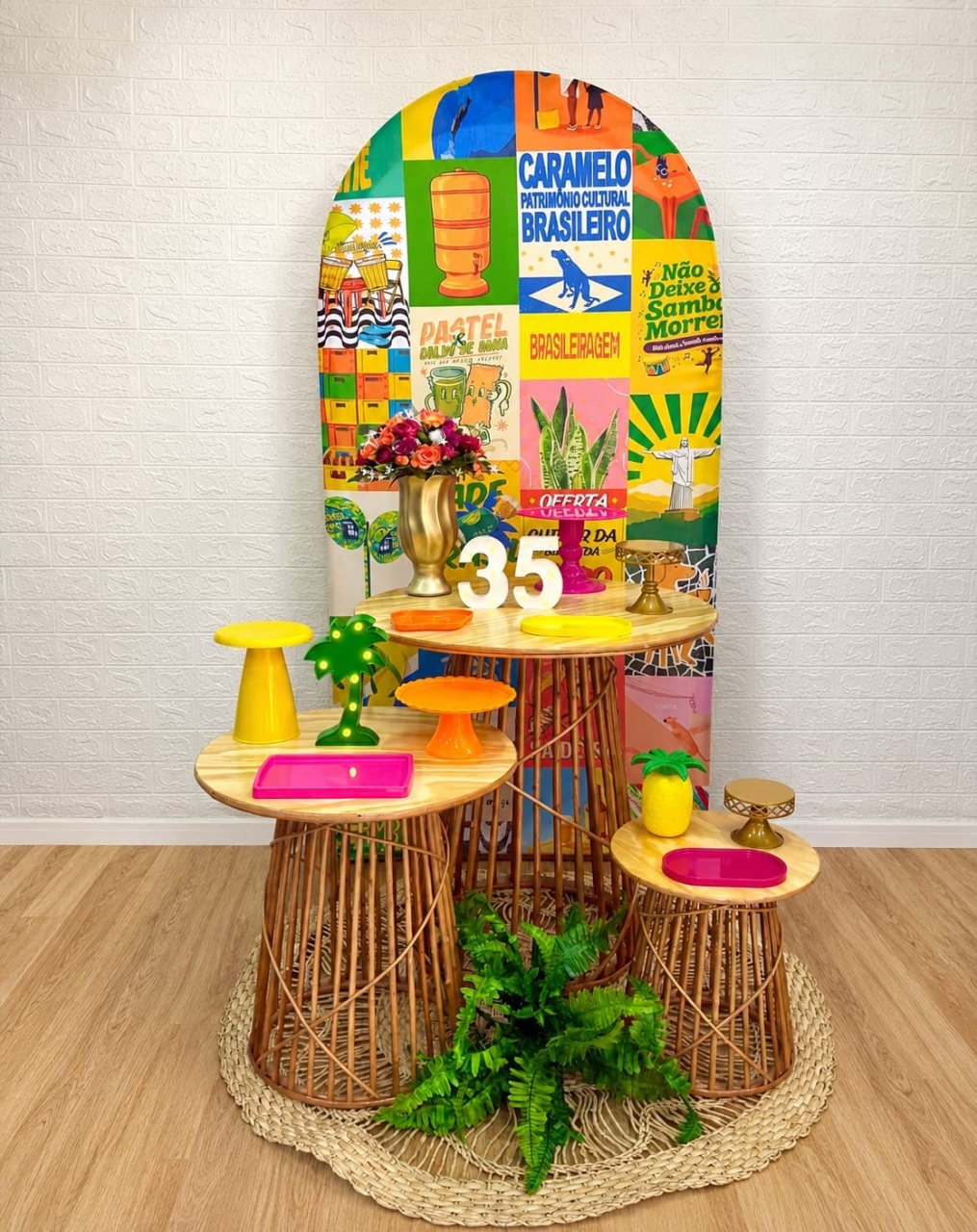 Brasilidade - Coleção Vime - Creare Decorações 