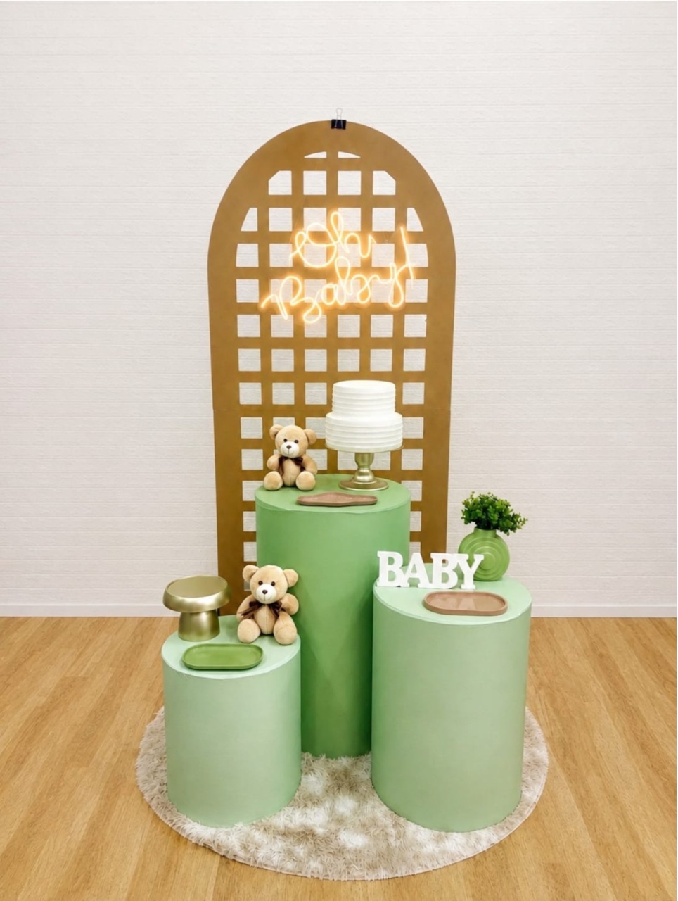 Ursinho - Composição - Creare Decorações 