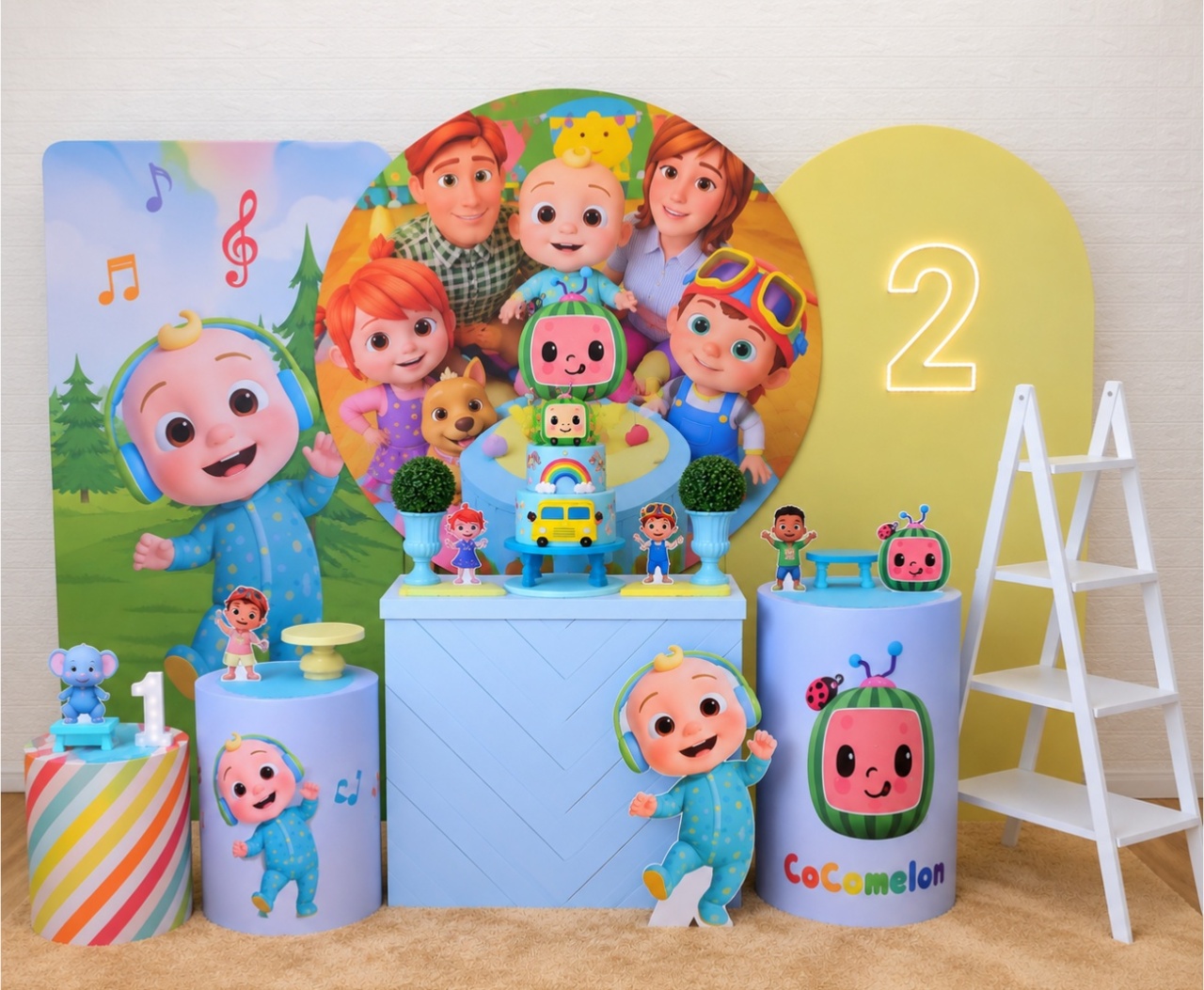 Cocomelon - Kit 4 - Creare Decorações 