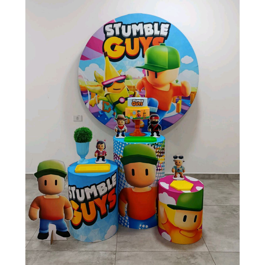 Stumble Guys - Kit 1 - Creare Decorações 
