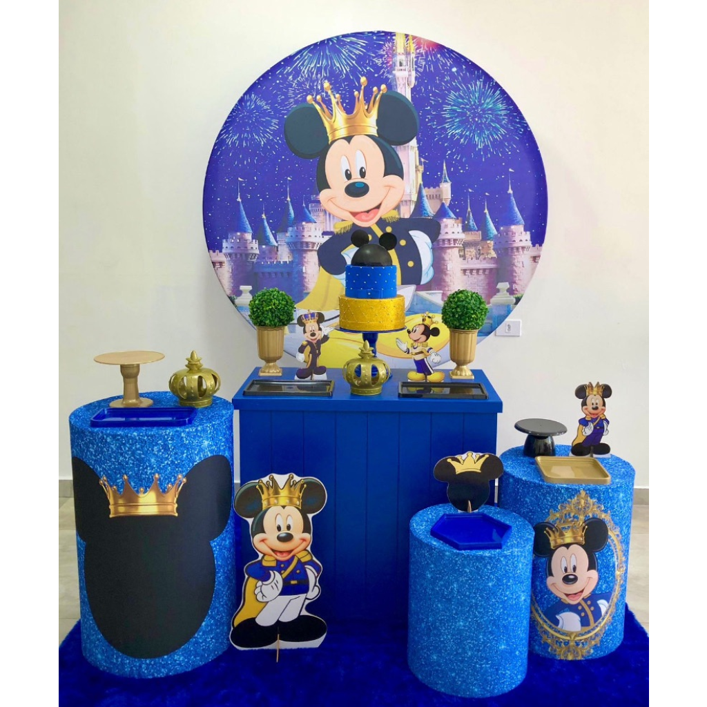 Mickey Realeza - Kit 2 - Creare Decorações 