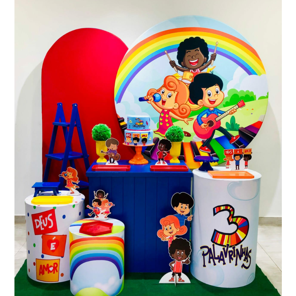 3 Palavrinhas Menino - Kit 3 - Creare Decorações 