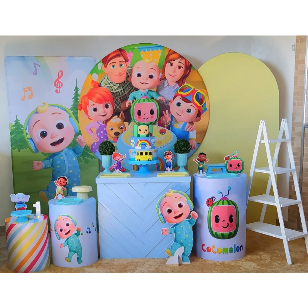Cocomelon Kit 4 - Creare Decorações 