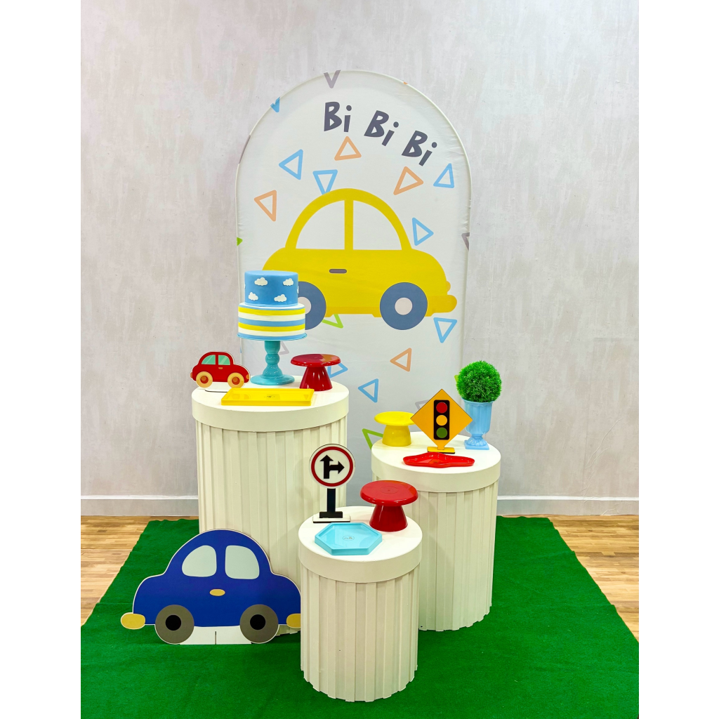 Carrinhos 1 - Composição - Creare Decorações 