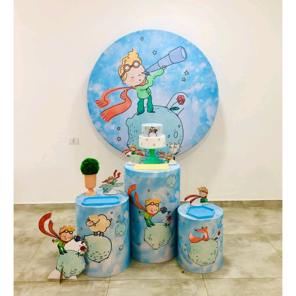 Pequeno Príncipe Aquarela - Kit 1 - Creare Decorações 