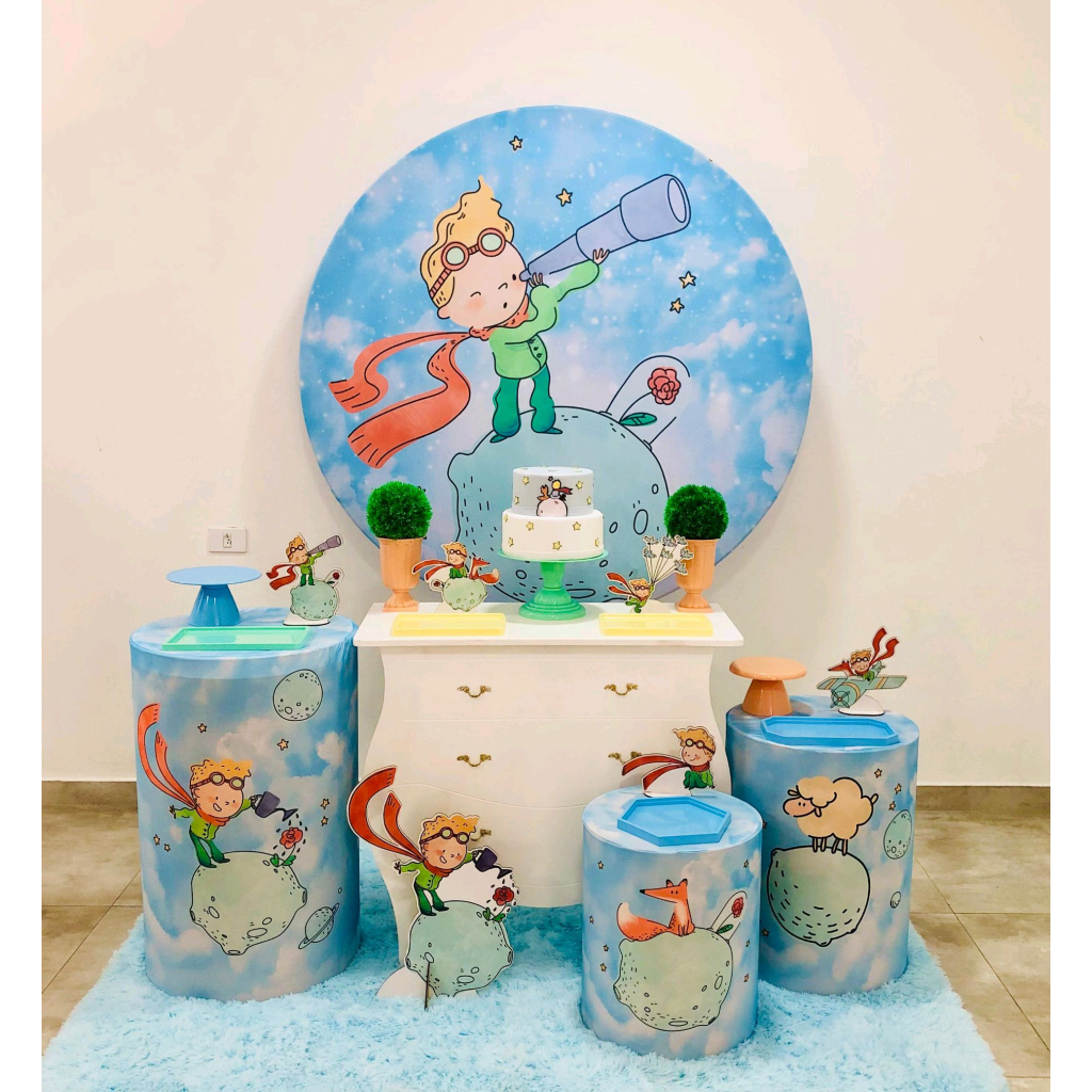 Pequeno Príncipe Aquarela - Kit 2 - Creare Decorações 