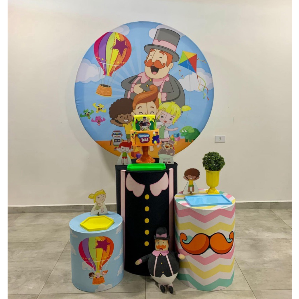 Mundo Bita Menino Kit 1 - Creare Decorações 