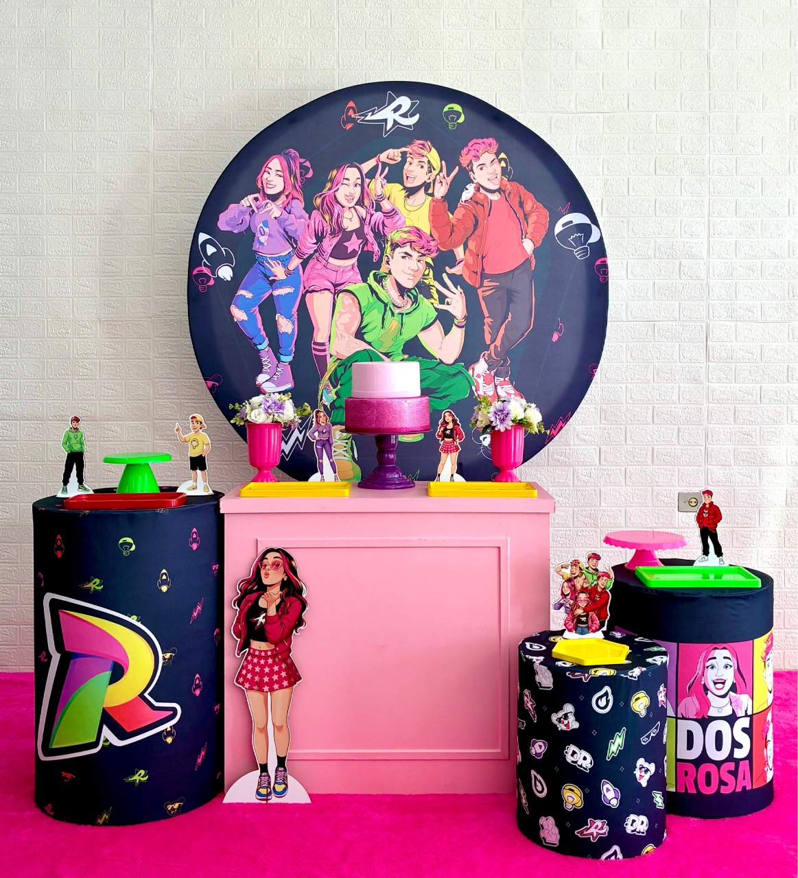Os Rosa/Emily Vick - Kit 2 - Creare Decorações 