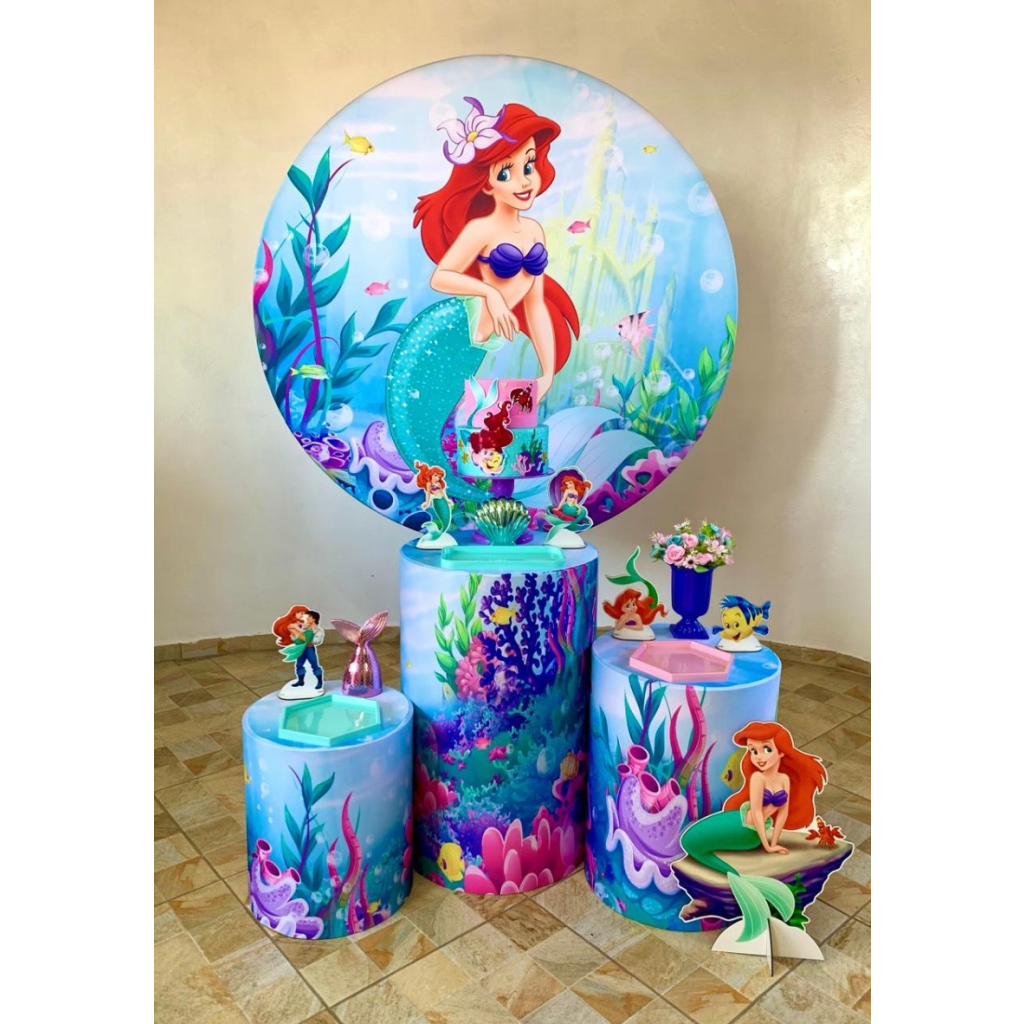 Pequena Sereia Kit 1 - Creare Decorações 