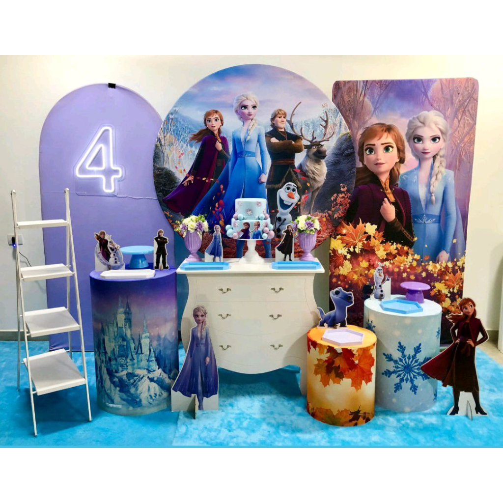 Frozen - Kit 4 - Creare Decorações 