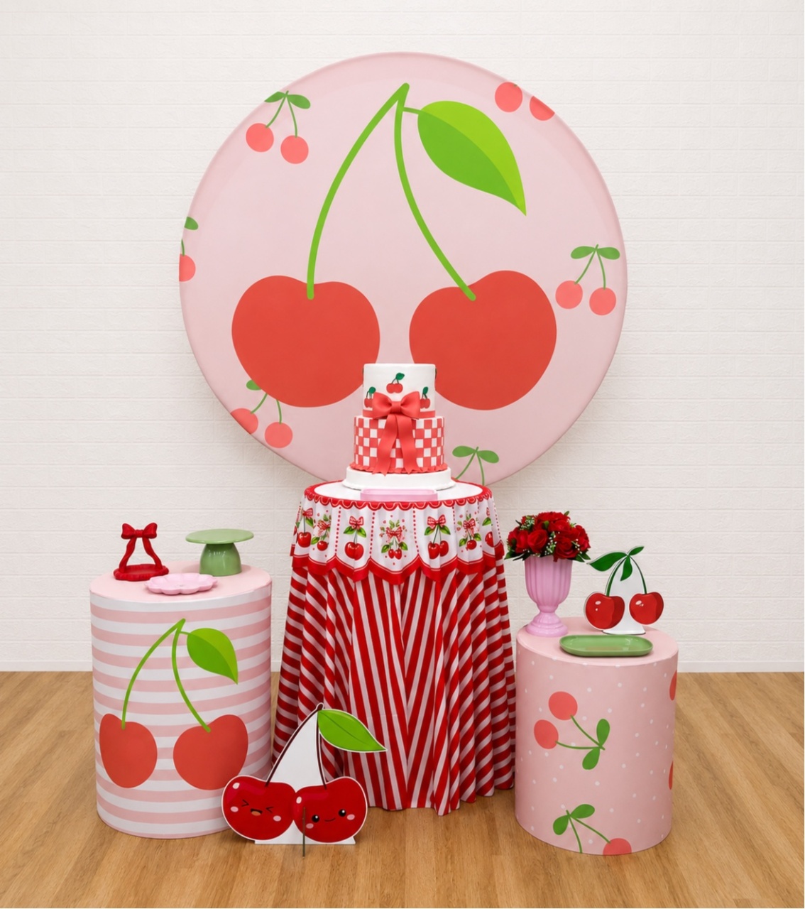 Cerejinha P - Coleção Encanto - Creare Decorações 