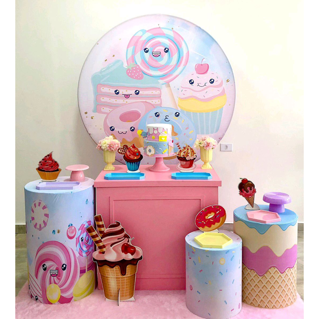 Doces - Kit 2 - Creare Decorações 