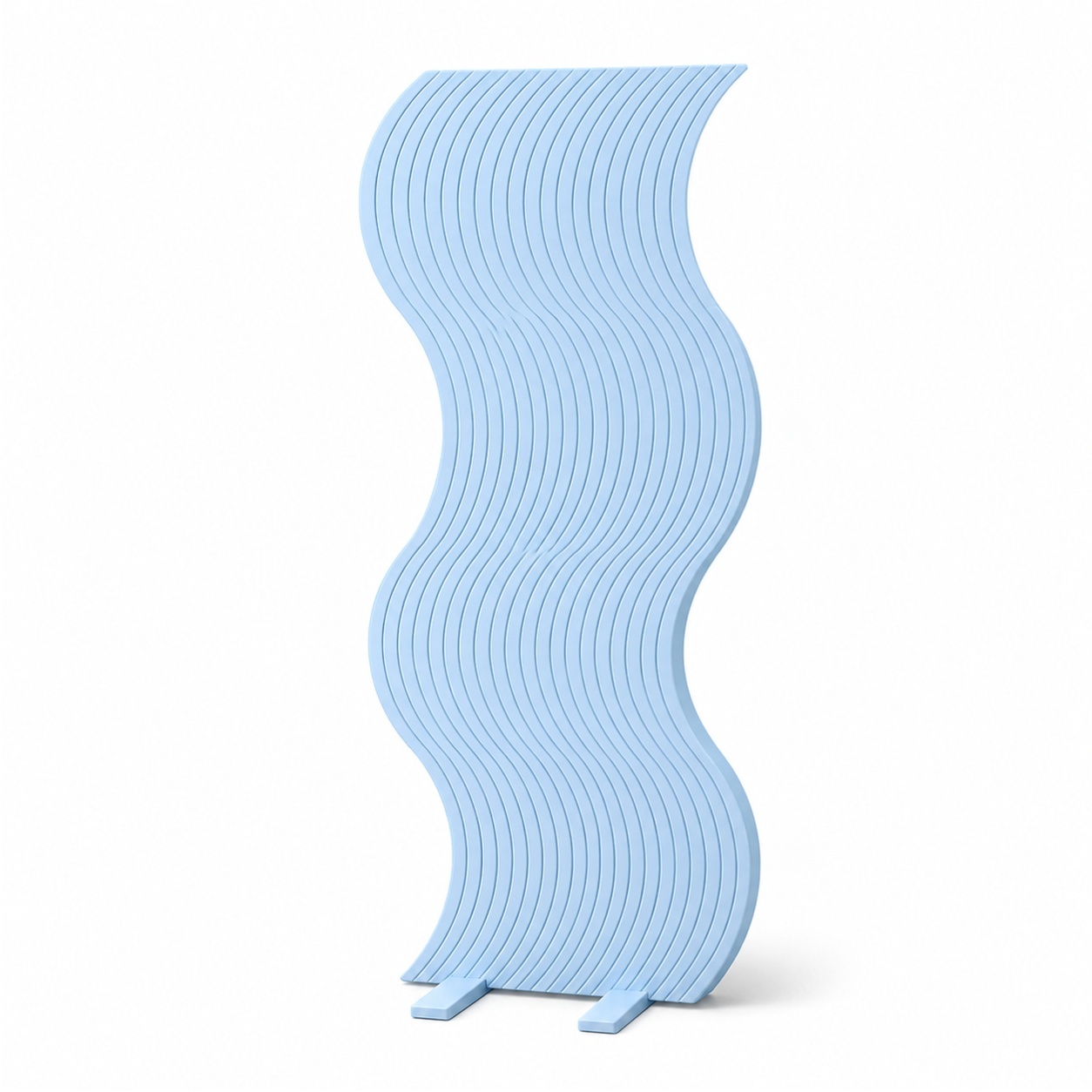 Painel Onda Azul Claro Mdf - Creare Decorações 