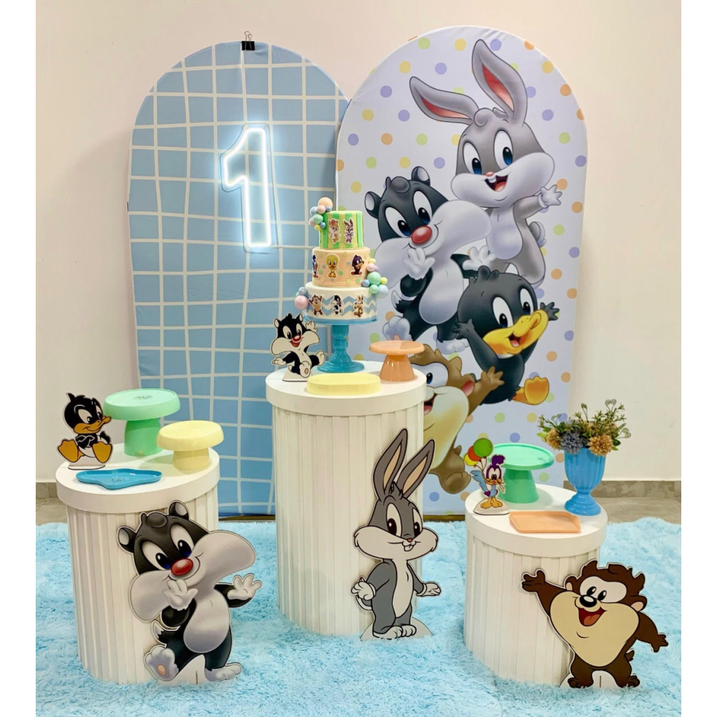 Baby Looney Tunes Menino - Composição 1 - Creare Decorações 