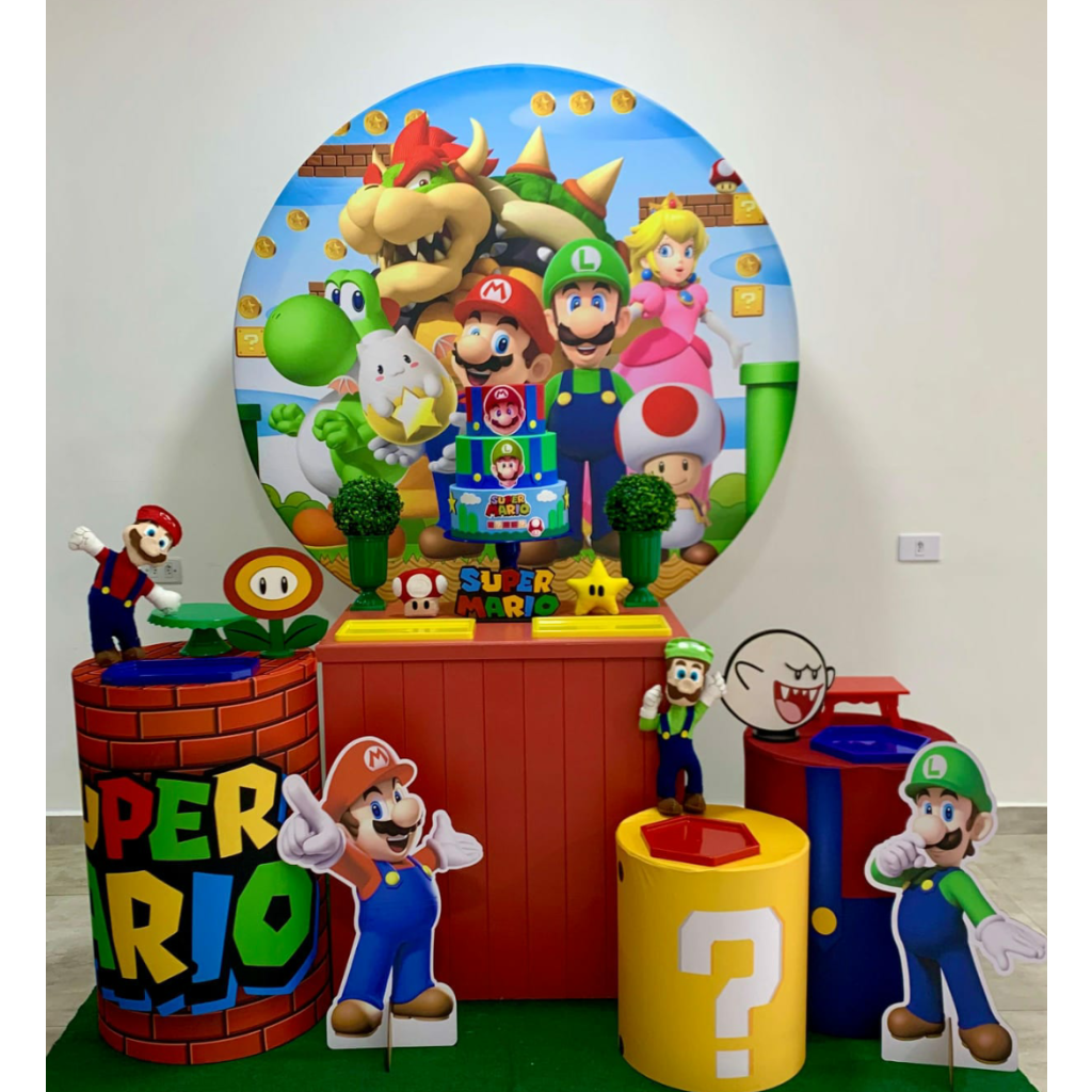 Super Mario - Kit 2 - Creare Decorações 