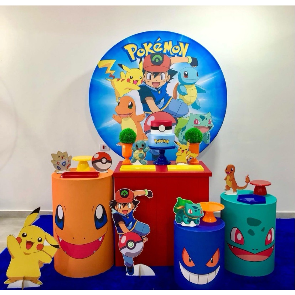 Pokémon - Kit 2 - Creare Decorações 