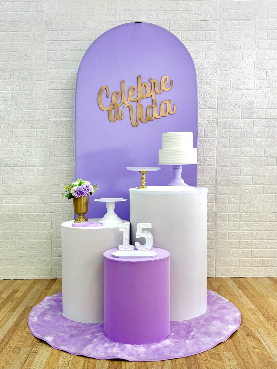 Kit Celebre Lilás  - Creare Decorações 
