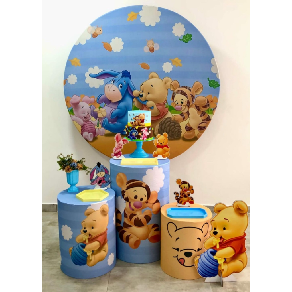 Ursinho Pooh Baby Kit 1 - Creare Decorações 