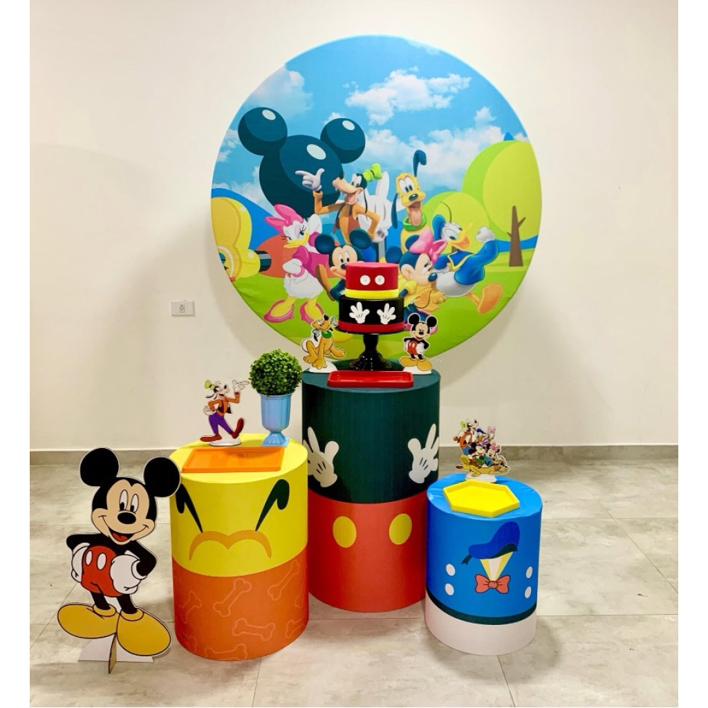 Turma Do Mickey Kit 1 - Creare Decorações 