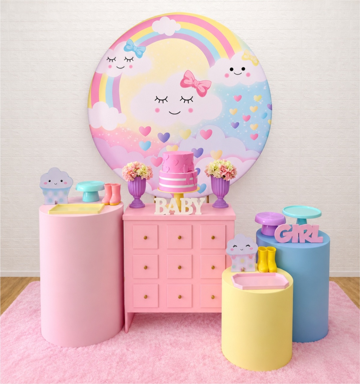 Chuva de Amor - Kit 2 - Creare Decorações 