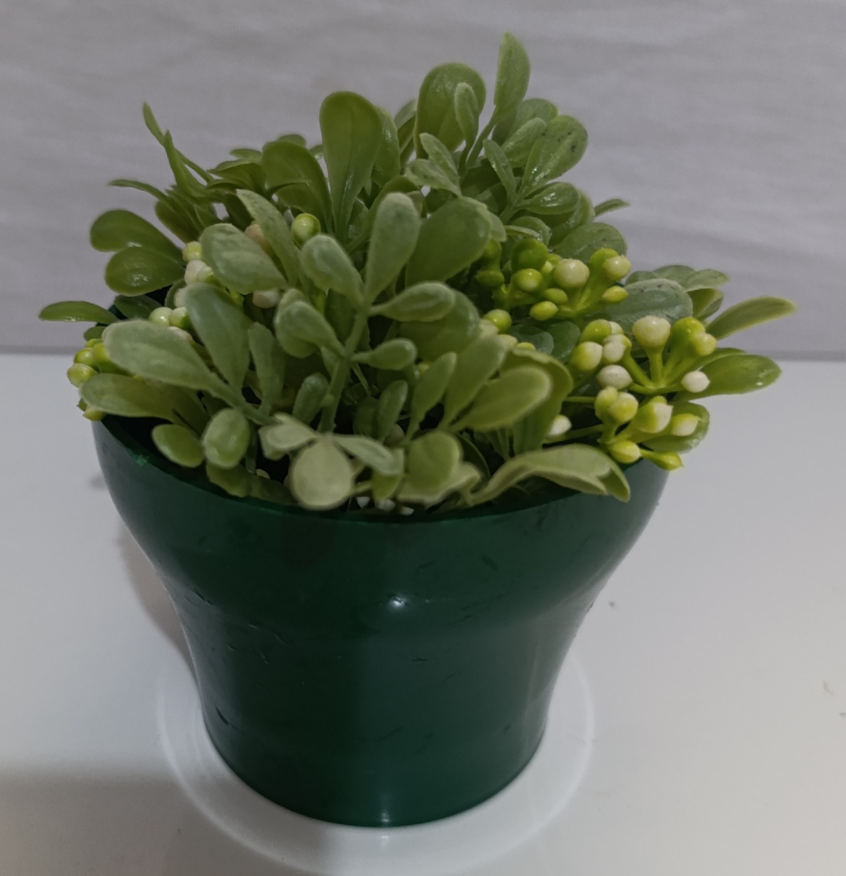 Mini Vaso Verde Escuro  - AMÔ ATELIÊ DECORAÇÃO