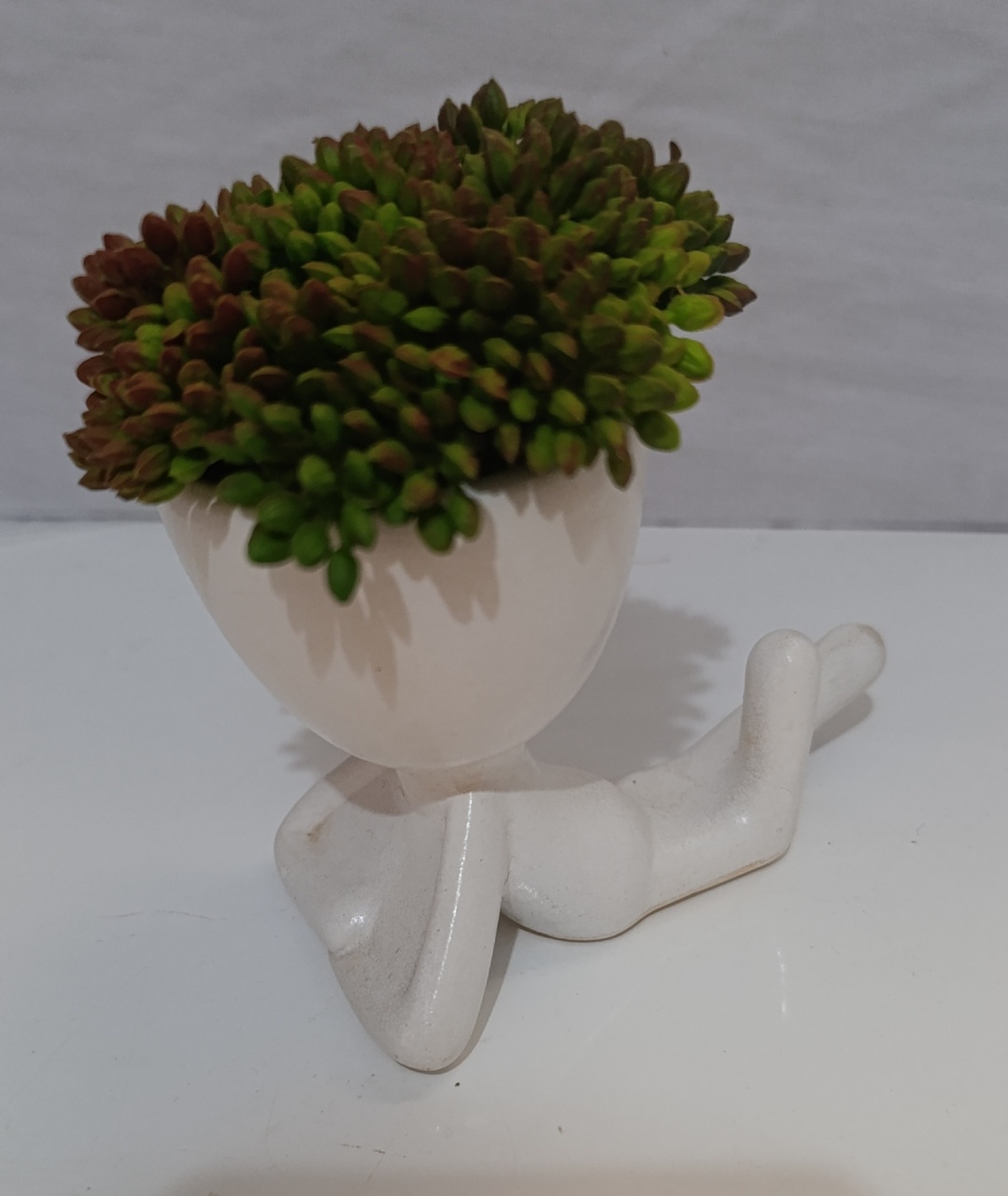 Mini Vaso Cerâmica Pessoinha - AMÔ ATELIÊ DECORAÇÃO