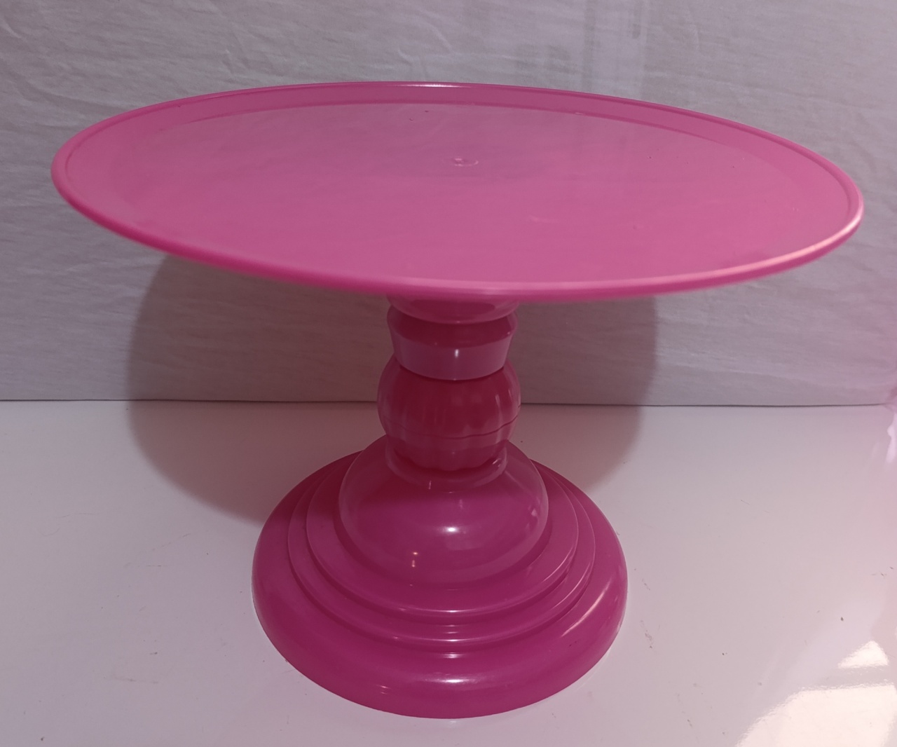 Boleira Pink G - AMÔ ATELIÊ DECORAÇÃO