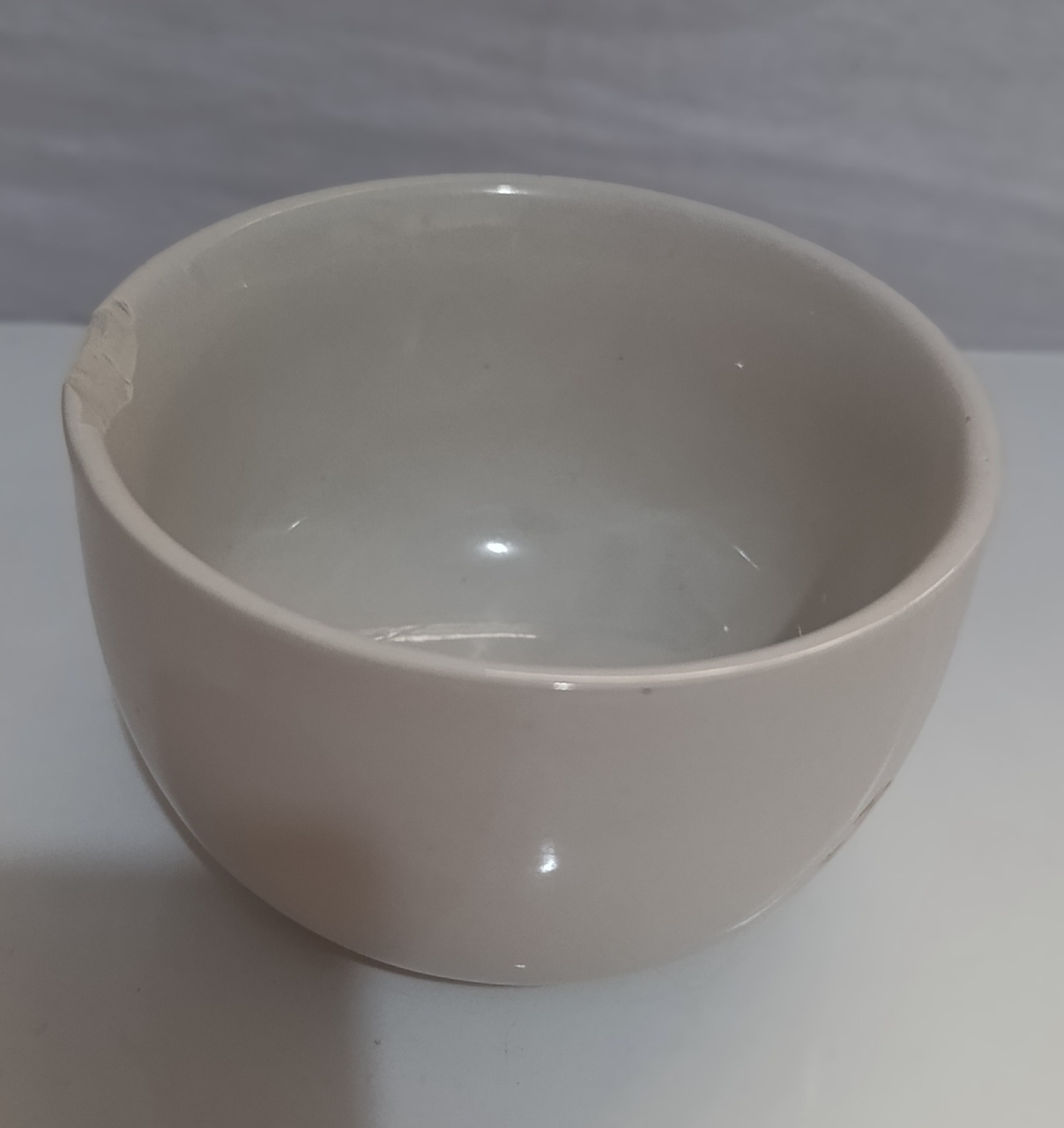 Bowl Cerâmica Branco - AMÔ ATELIÊ DECORAÇÃO
