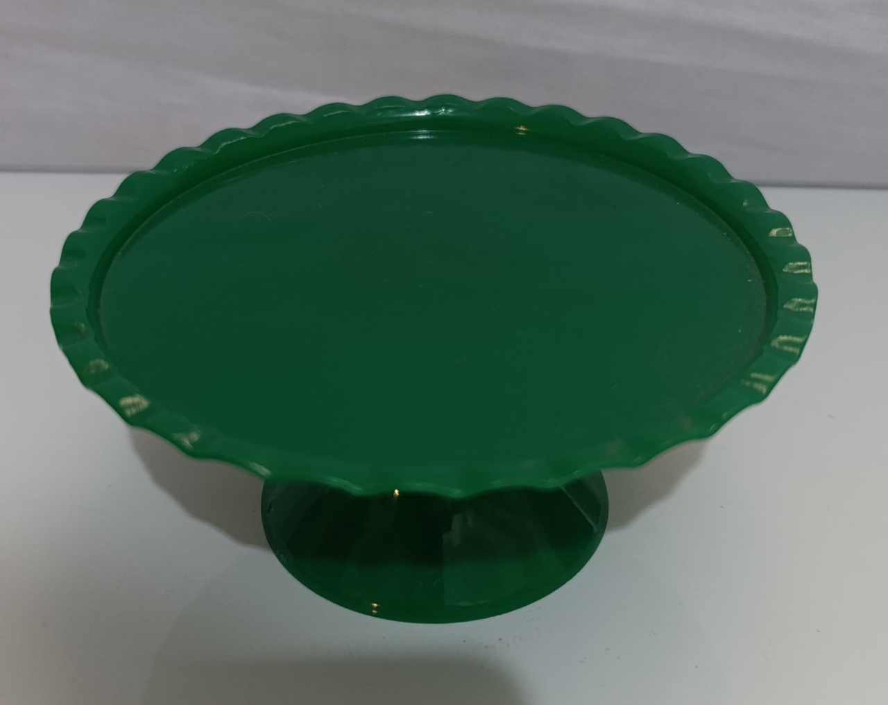 Mini Boleira Verde Escuro  - AMÔ ATELIÊ DECORAÇÃO