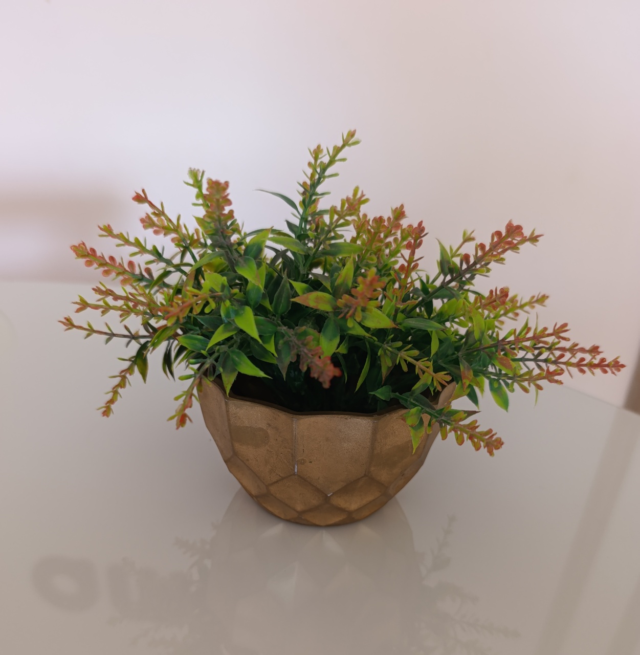 Vasinho Dourado P - AMÔ ATELIÊ DECORAÇÃO