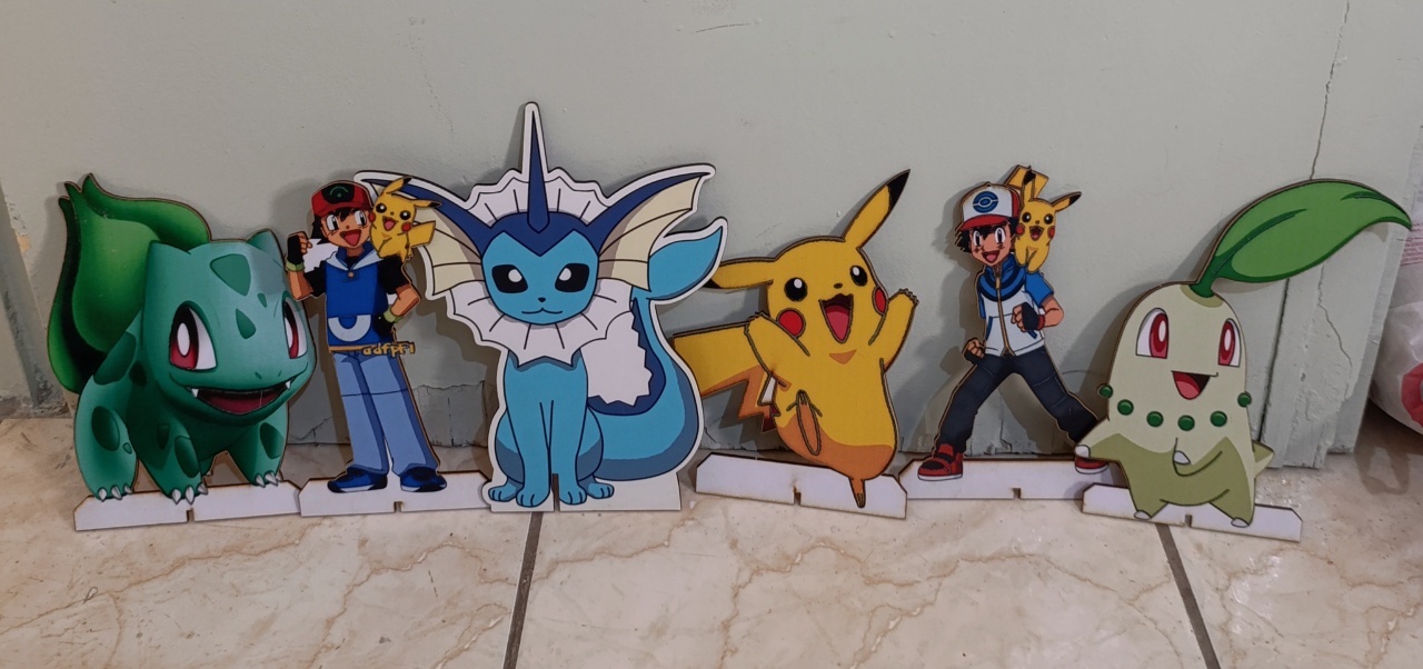 Kit Pikachu - AMÔ ATELIÊ DECORAÇÃO