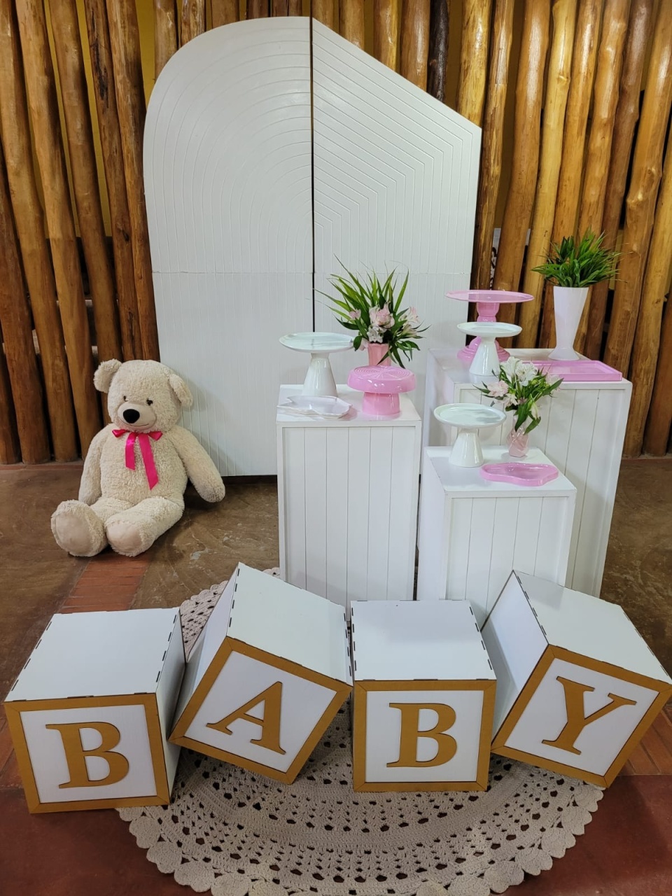 Kit Chá de Bebê Urso Baloeiro - AMÔ ATELIÊ DECORAÇÃO