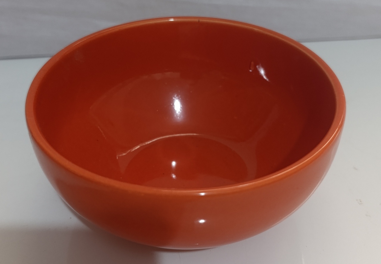 Bown Cerâmica Laranja P - AMÔ ATELIÊ DECORAÇÃO