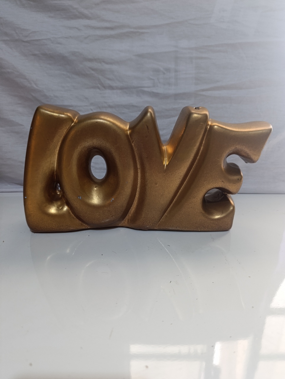 Love Dourado Cerâmica  - AMÔ ATELIÊ DECORAÇÃO