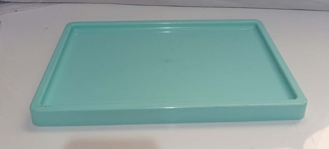 Bandeja Retangular Verde Menta - AMÔ ATELIÊ DECORAÇÃO
