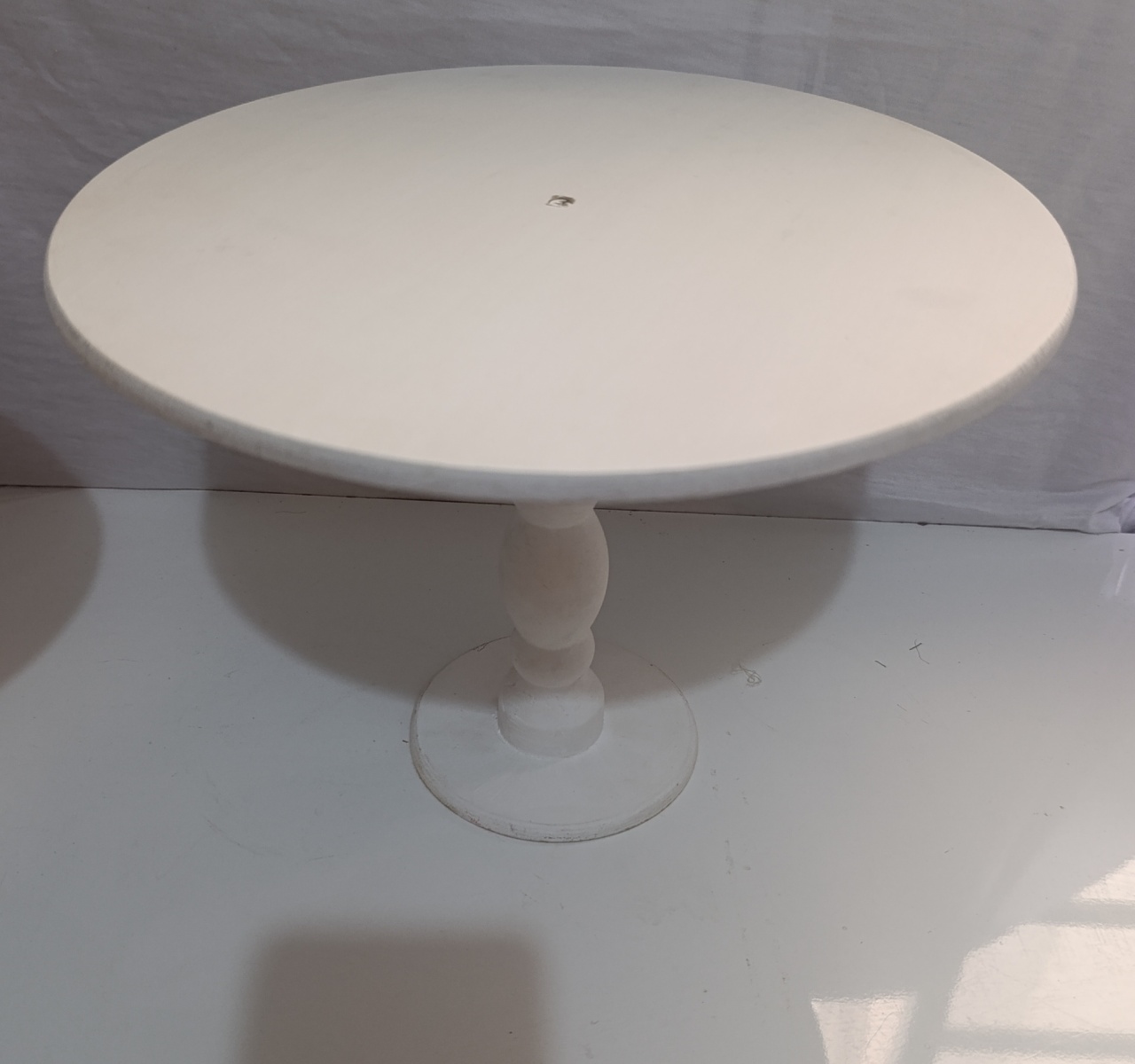 Boleira Branca Mdf M - AMÔ ATELIÊ DECORAÇÃO