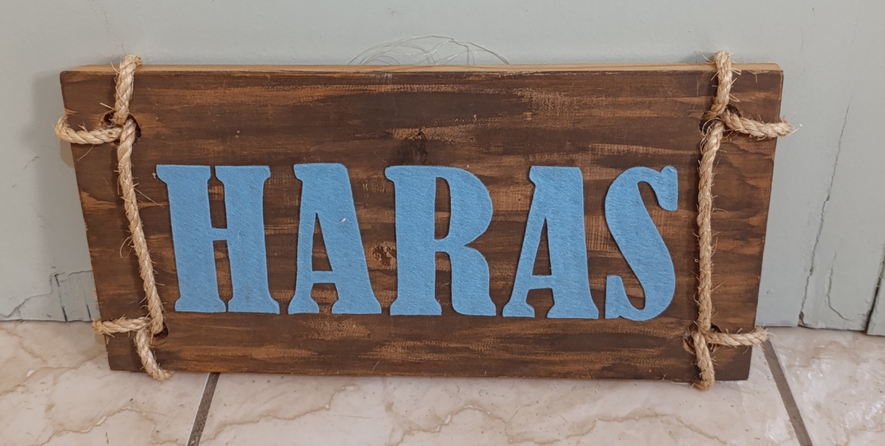 Placa Haras - AMÔ ATELIÊ DECORAÇÃO