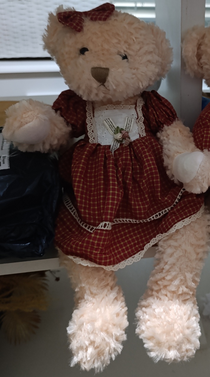 Ursa Com Roupa - AMÔ ATELIÊ DECORAÇÃO