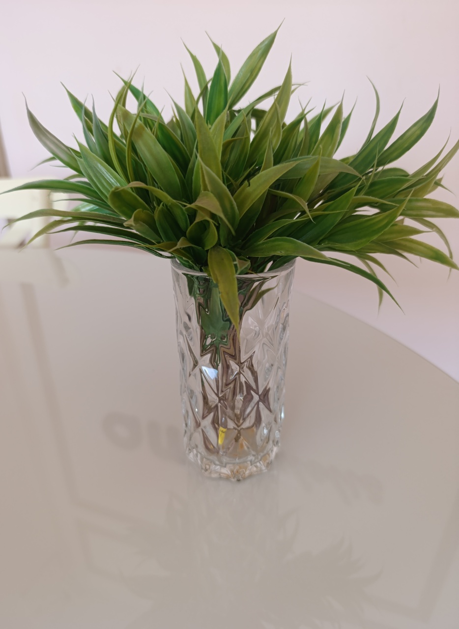 Vaso Tubo Vidro Transparente P - AMÔ ATELIÊ DECORAÇÃO