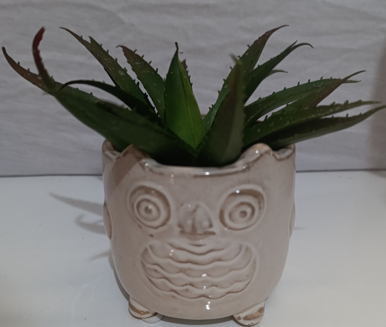Vaso Cerâmica Corujinha P - AMÔ ATELIÊ DECORAÇÃO