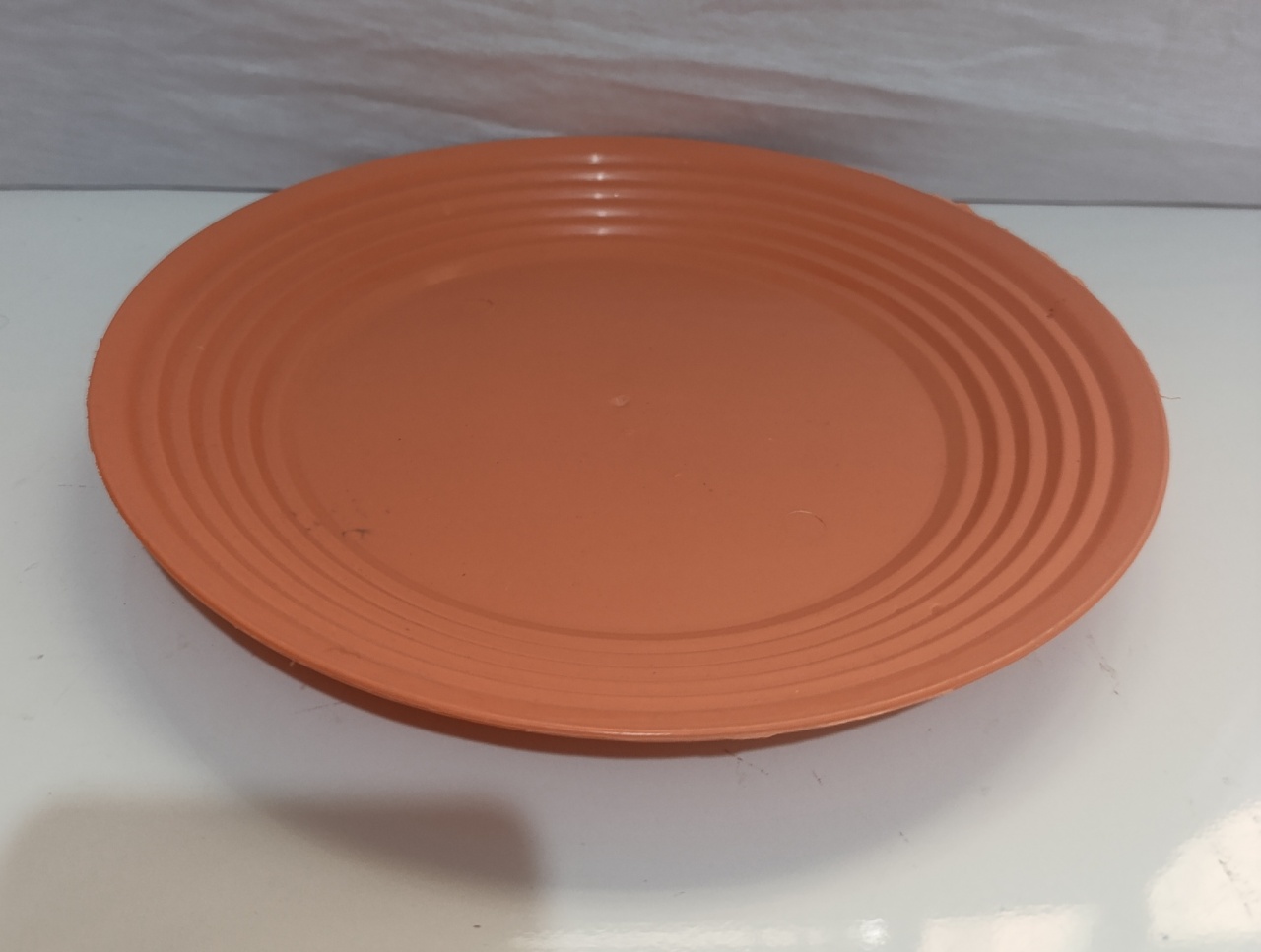 Bandeja Redonda Papaia G - AMÔ ATELIÊ DECORAÇÃO